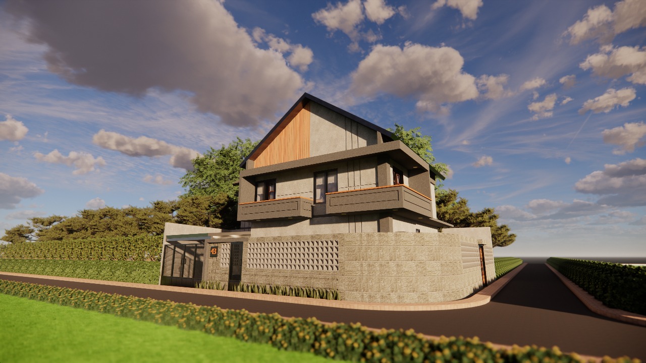 STUDIO PERANCAGNAN ARSITEKTUR 1 - SEAMLESS BOX HOUSE